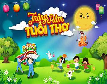 Mẫu phông trung thu đẹp / bạt trung thu