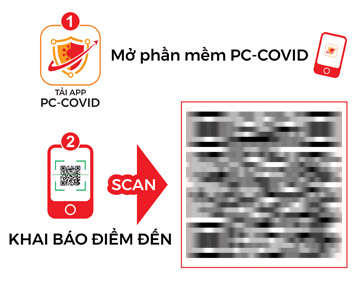 Tạo mã QR khai báo y tế điểm đến cho địa điểm kinh doanh