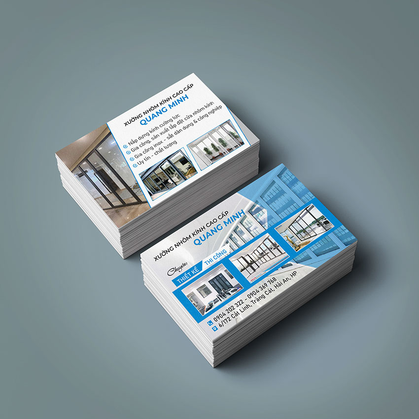 Thiết kế card visit ấn tượng tại Hải Phòng - Dịch vụ in