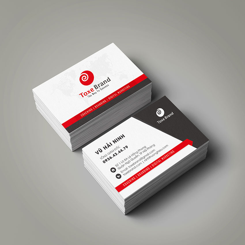 Thiết kế và in ấn card visit đẹp theo yêu cầu tại Hải Phòng
