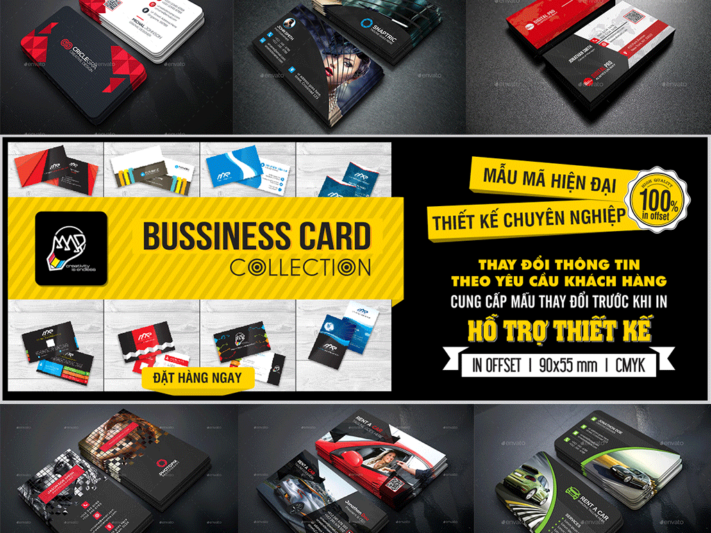 In Card Visit đẹp giá rẻ tại hải phòng