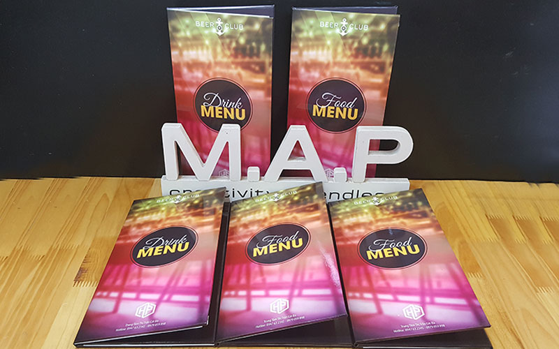 địa chỉ in menu đẹp Hải Phòng
