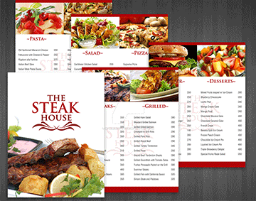 In menu – Thực đơn
