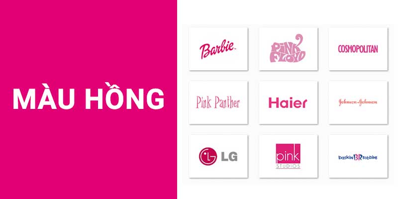 mau hong trong thiet ke logo