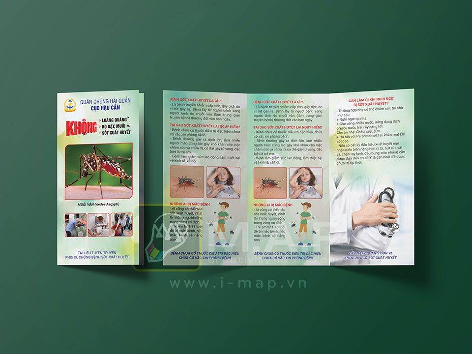 tờ rơi tuyên truyền phòng chống sốt xuất huyết