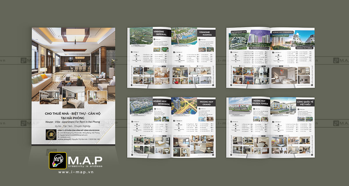 thiết kế catalogue Hải Phòng