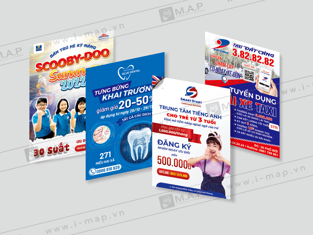 Thiết kế mẫu tờ rơi đẹp