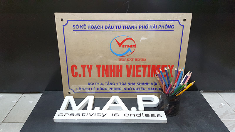 biển công ty mica trong vietimex