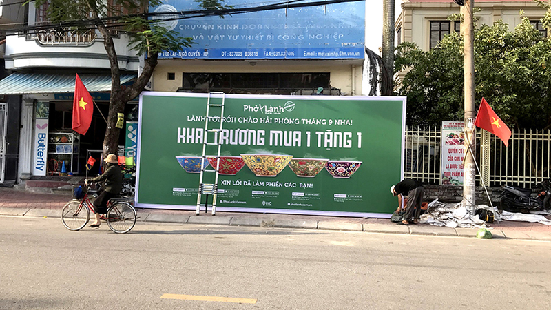 in bạt quảng cáo tại hải phòng