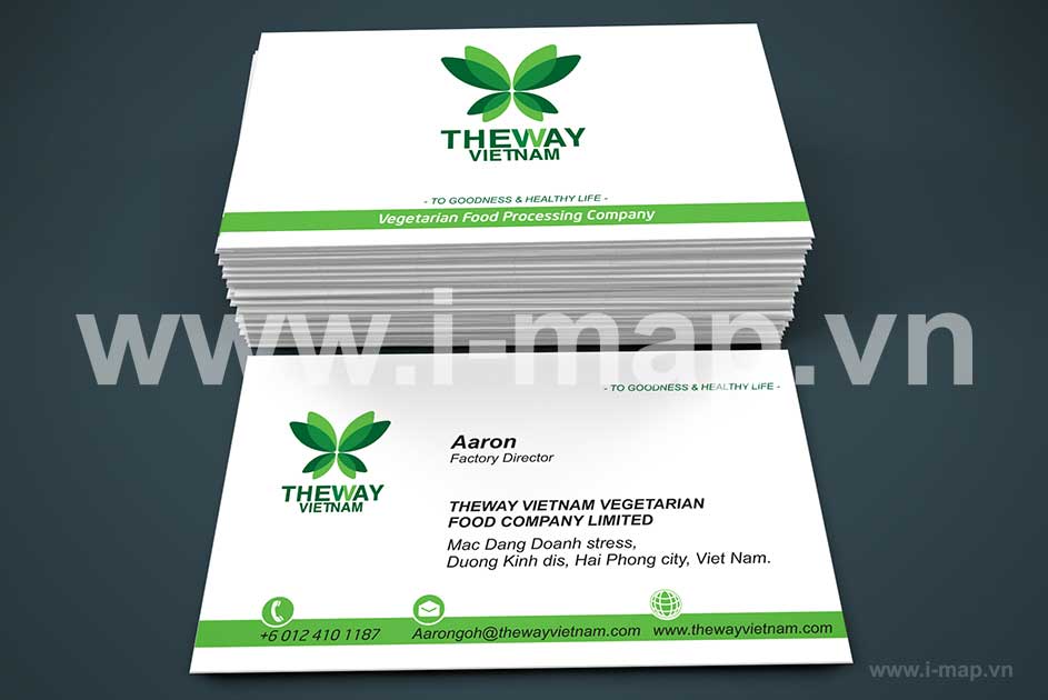 in card visit gia re
