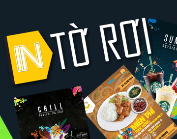 In tờ rơi đẹp giá rẻ tại Hải Phòng