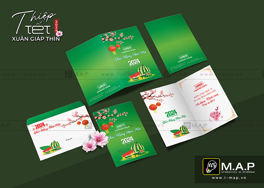 Thiệp chúc tết đẹp