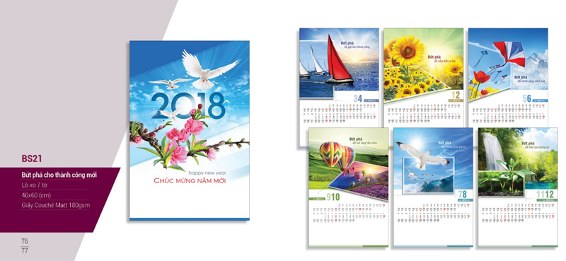 lịch tết 2018 bs21