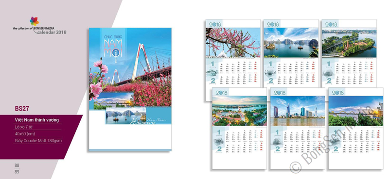 Lịch tết 2018 BS27