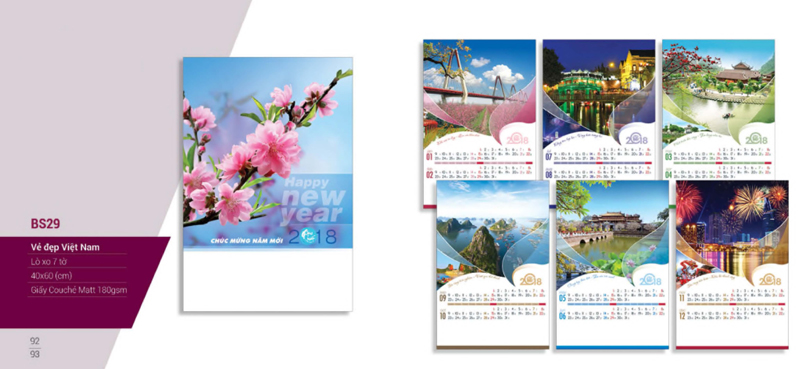 Lịch tết 2018 BS29