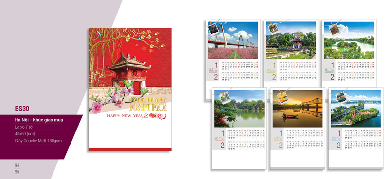 Lịch tết 2018 BS30