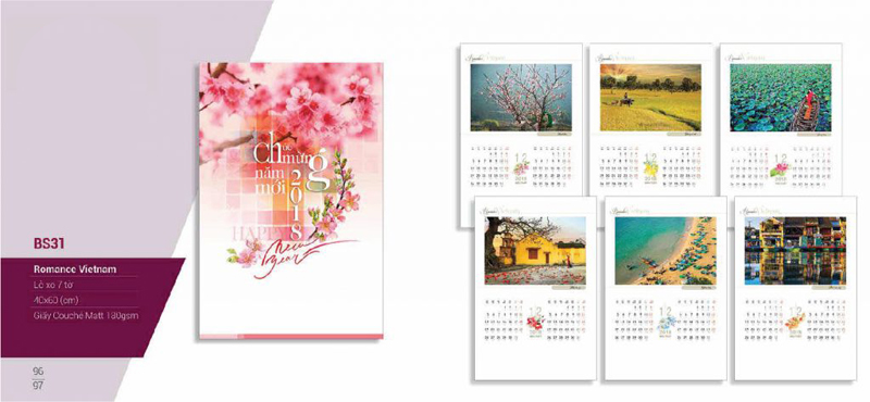 Lịch tết 2018 BS31