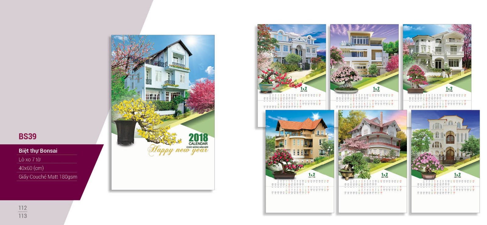 Lịch tết 2018 BS39