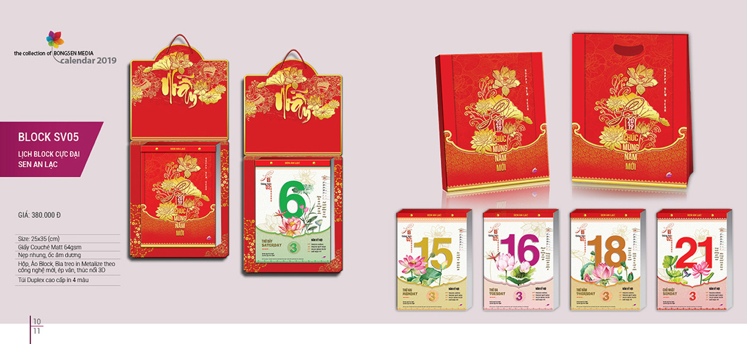 bloc lịch 2019 bs05