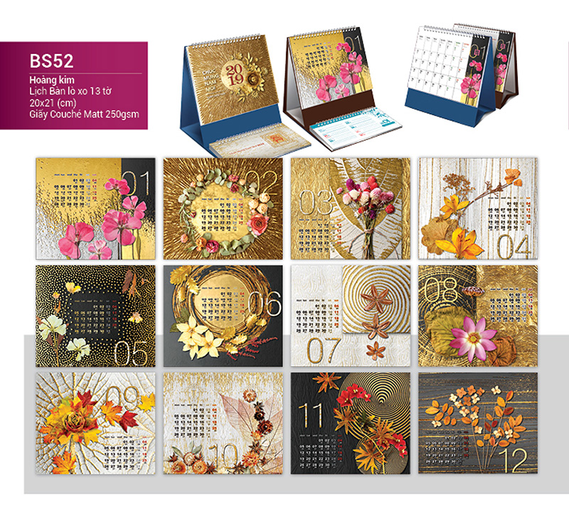 lịch bàn 2019 bs52