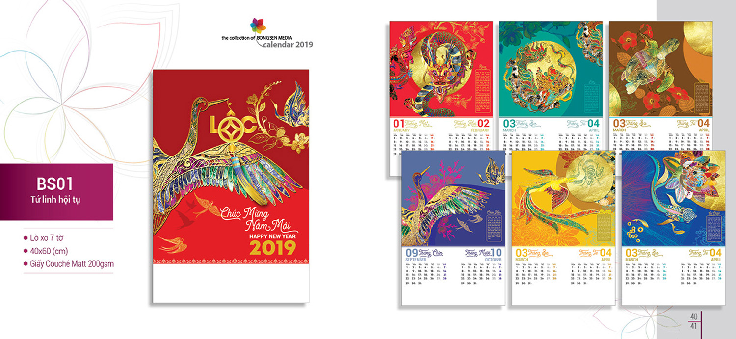 mẫu lịch 2019 bs01