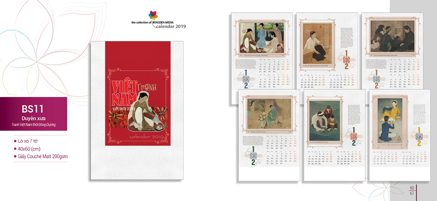 lịch lò xo 2019 bs11
