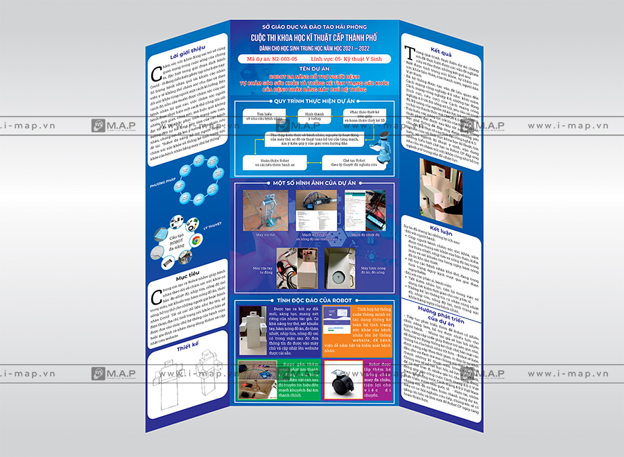 thiet ke poster de tai cuoc thi khoa hoc ky thuat danh cho hoc sinh