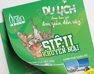Thiết kế in tờ rơi du lịch An Tín